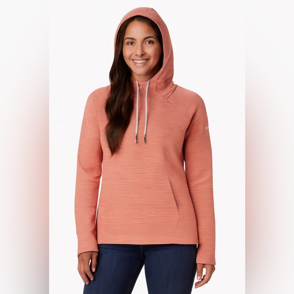 Columbia Sweaters - Columbia Cozy Coral Hoodie Size Large